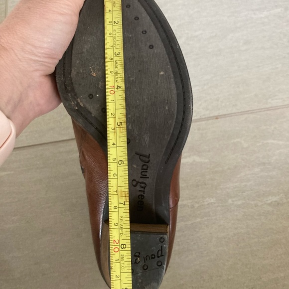 Paul Green brown leather booties EUC! - Picture 8 of 13